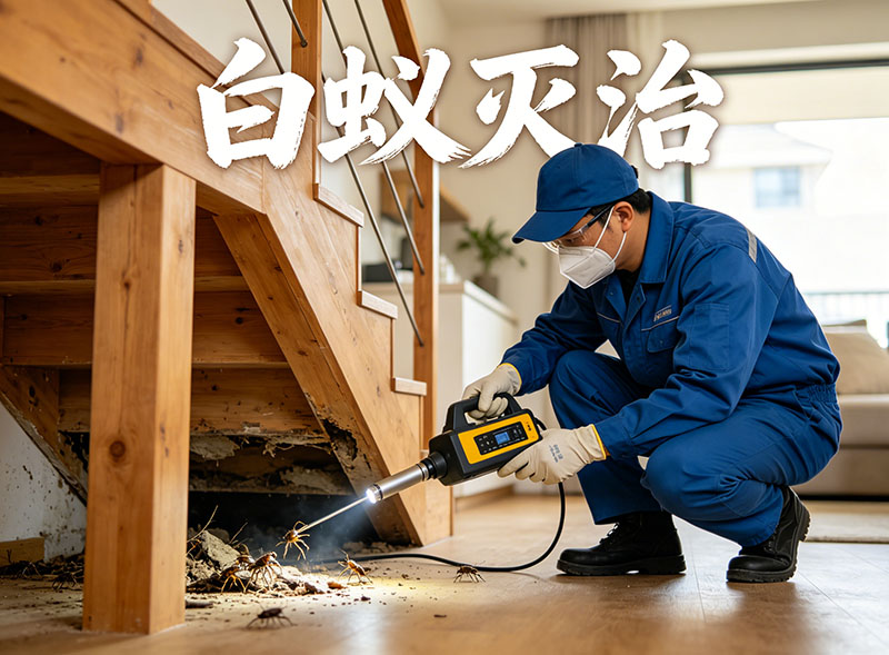 嘉兴白蚁灭治服务｜专业消杀，筑牢建筑安全防线
